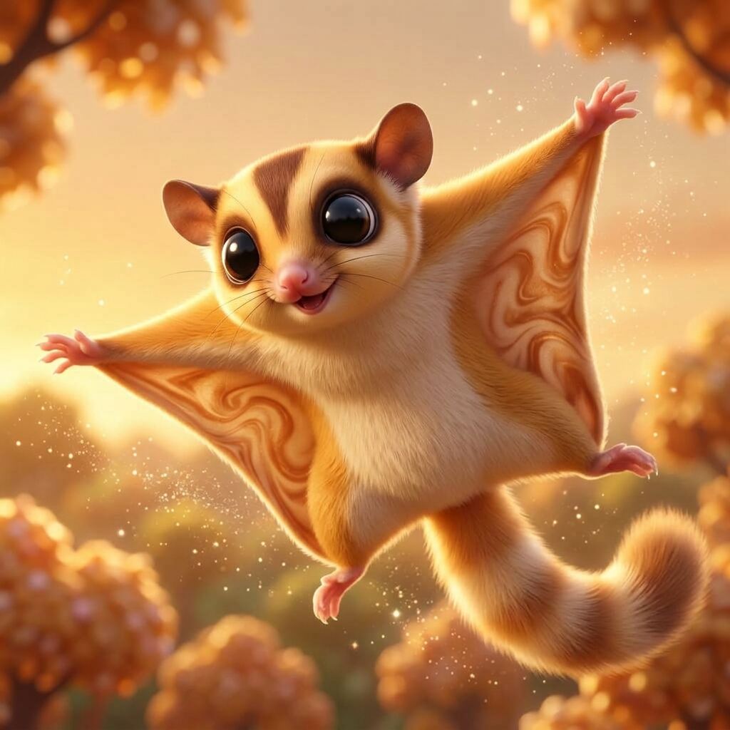 Toffee, The Sugar Glider
