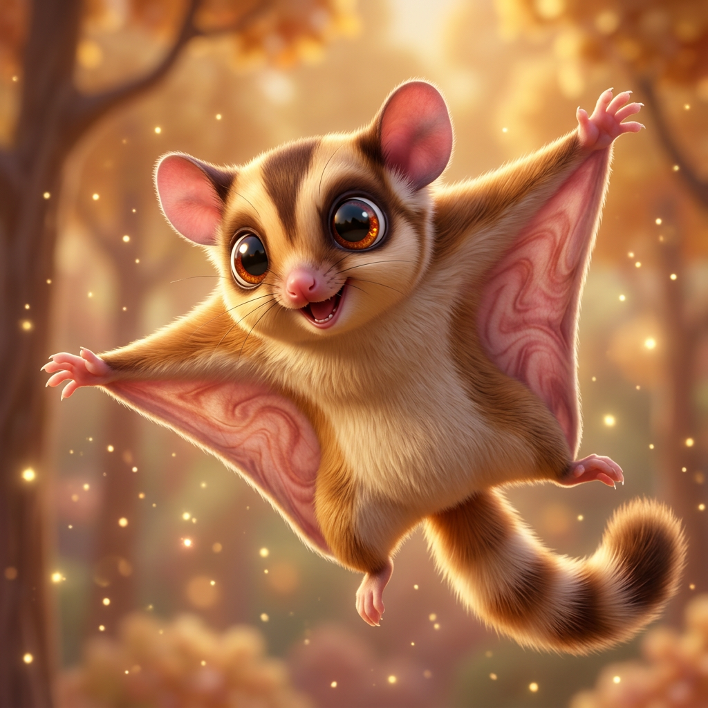 Toffee, The Sugar Glider